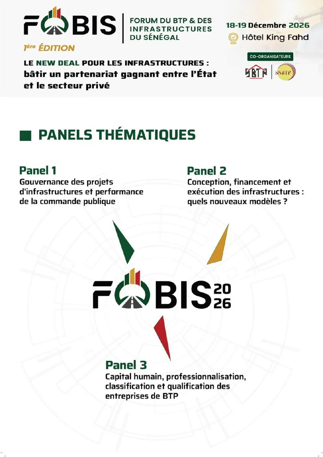 Brochure du FOBIS 2026, page 6 sur 14